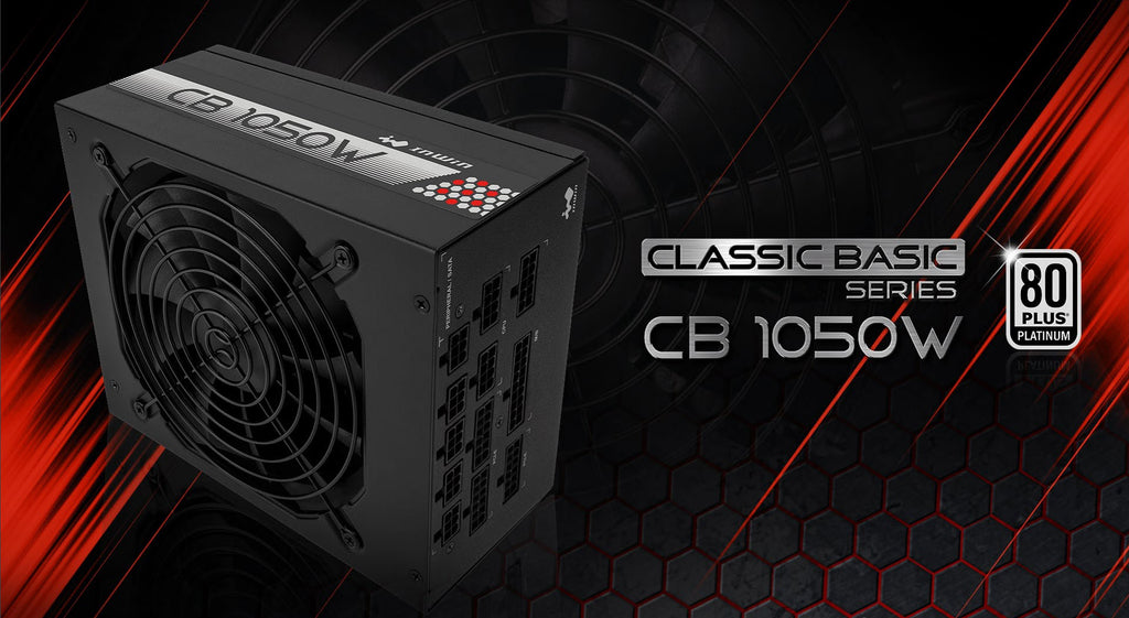 In-Win Classic Basic Series 1050W 80+ Platinum Modular Power Supply Model: CB-1050W Description