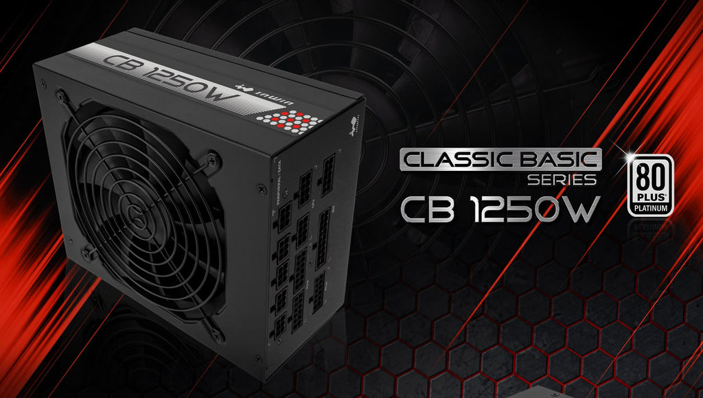 In-Win Classic Basic Series 1250W 80+ Platinum Modular Power Supply Model: CB-1250W Description