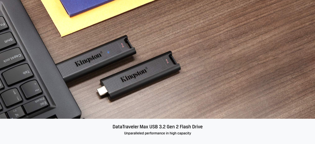 Kingston DataTraveler Max USB 3.2 Gen 2 Type-C Flash Drive Description