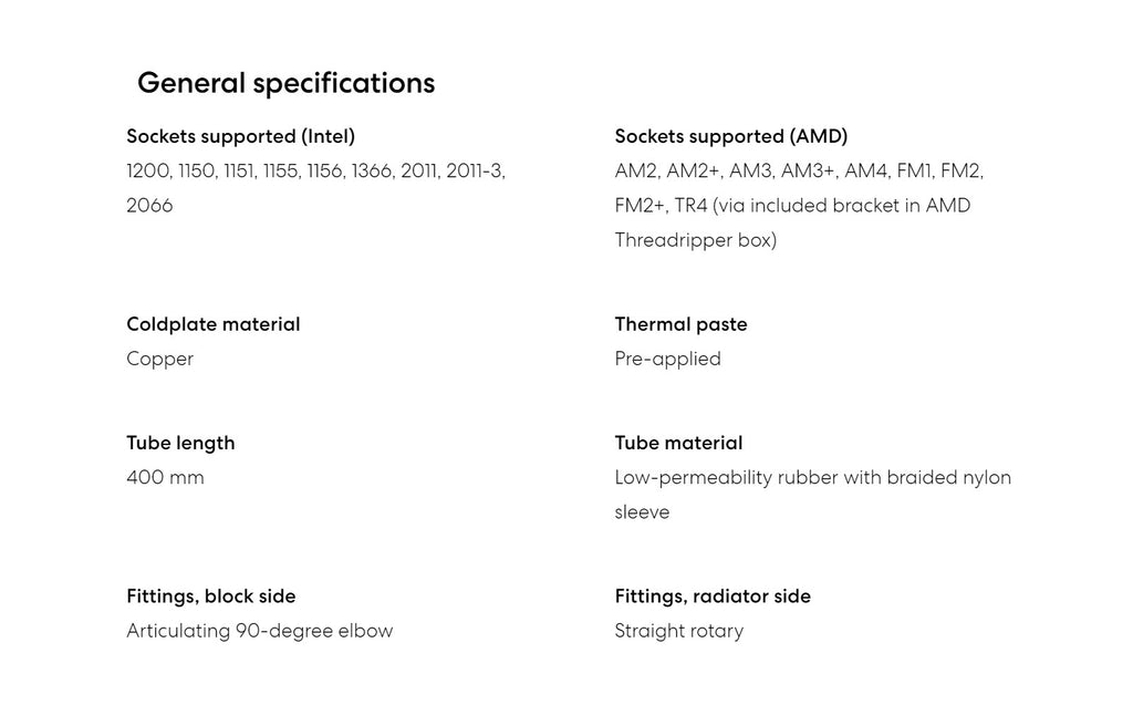 Fractal Design Celsius+ S24 Dynamic 240mm Silent Slim All-In-One CPU Liquid Cooler Model: FD-W-2-S2401 Specification