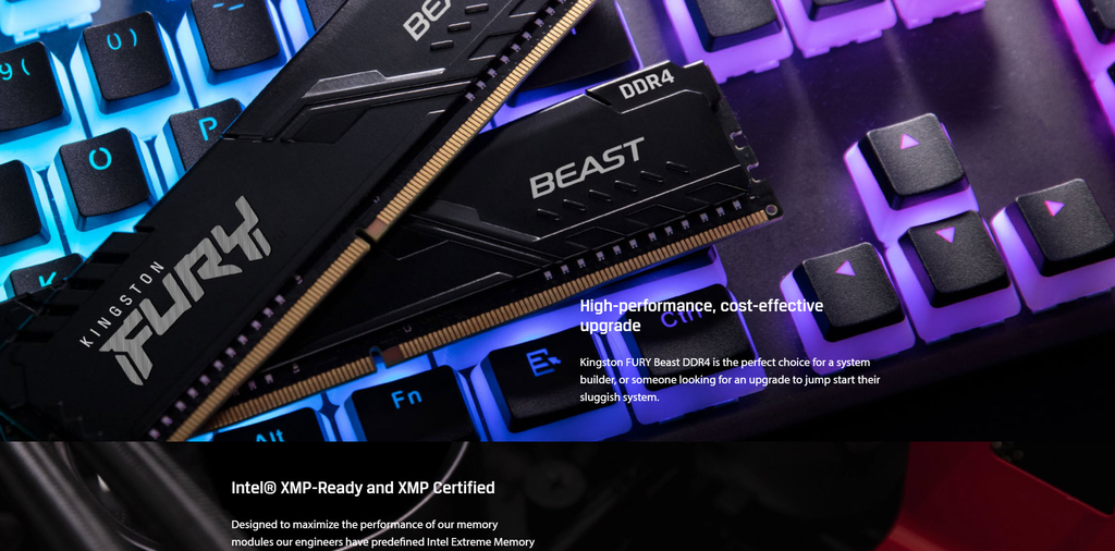 Kingston Fury Beast DDR4 3200 Desktop Memory Description