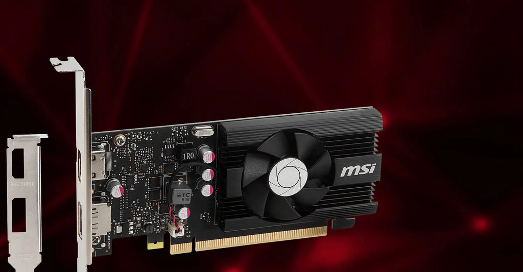 MSI Geforce GT 1030 4GD4 LP OC PCI-E Video Card Description