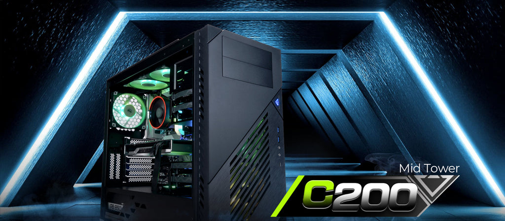 In-Win C200 Mid Tower Gaming Case Description