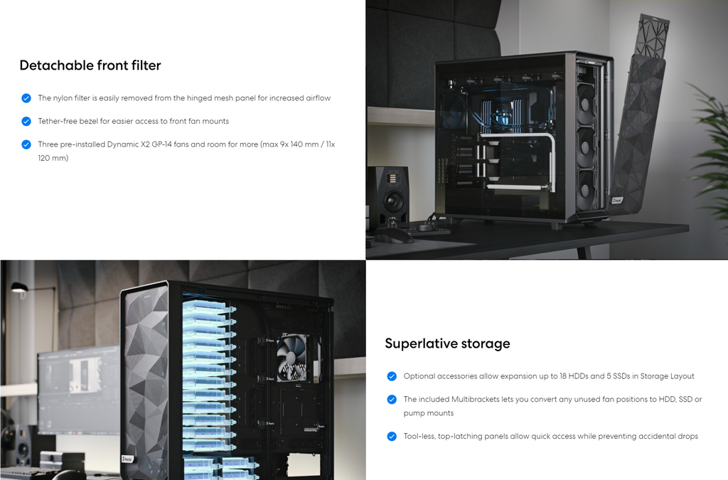 Fractal Design Meshify 2 XL E-ATX Case Description