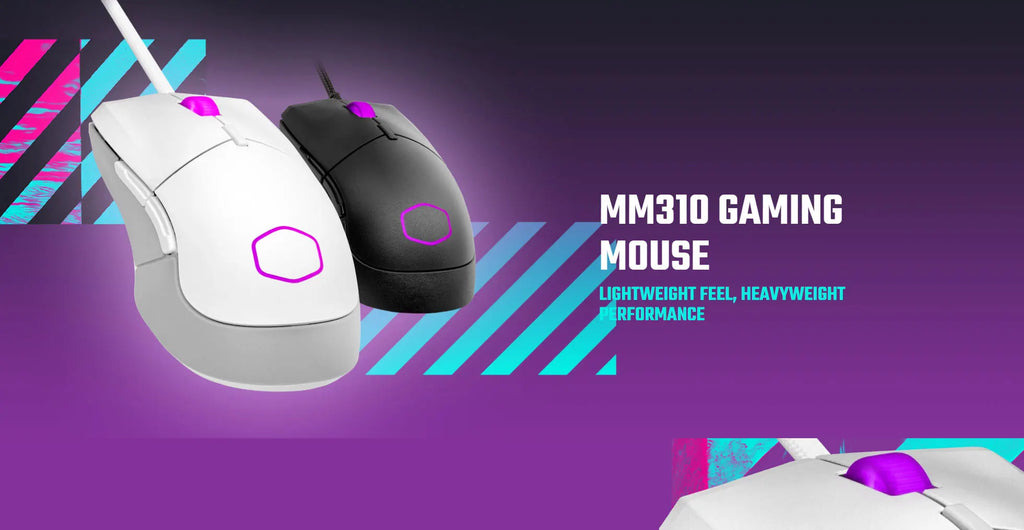 Cooler Master MM310 Black RGB Gaming Mouse Model: MM-310-KKOL1 Description