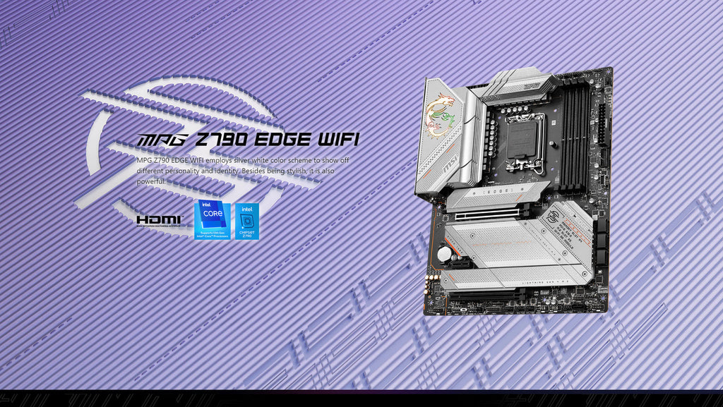 MSI MPG Z790 EDGE WIFI Intel Socket 1700 ATX Motherboard Description