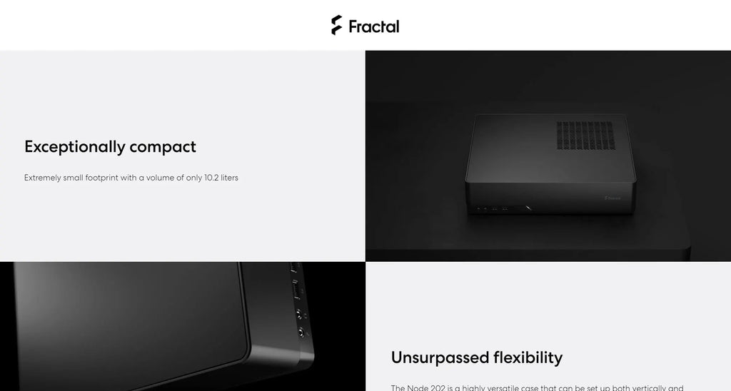 Fractal Design Node 202 Slim Mini ITX Case Description