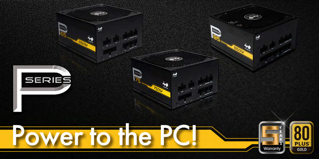 In-Win P Series 80+ Gold Fully Modular Power Supply Description