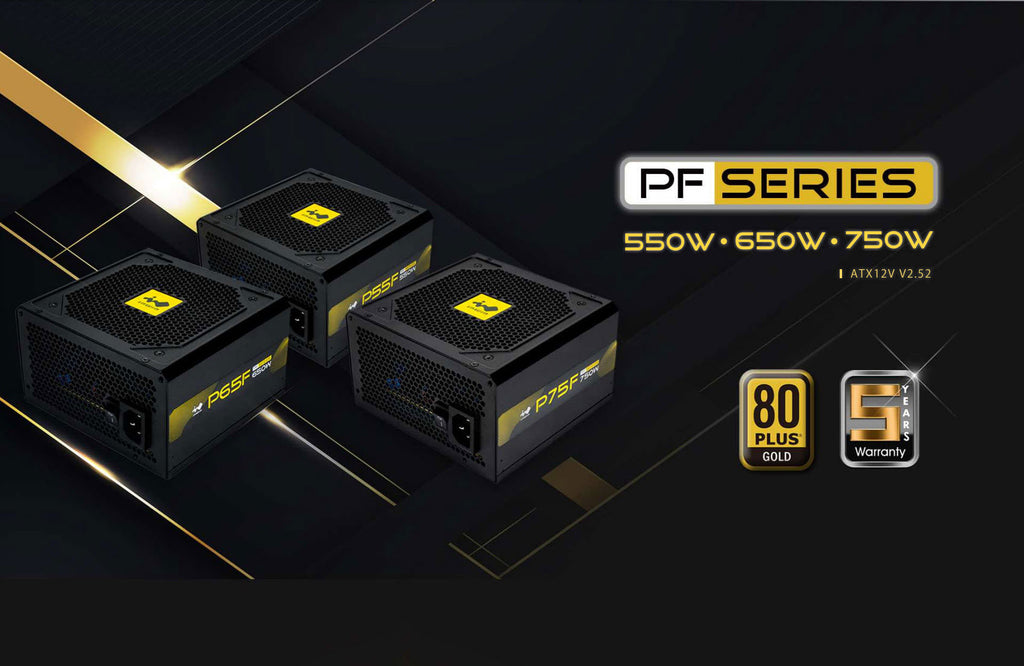 In-Win PF Series 750W 80+ Gold Power Supply Model: P75F Description