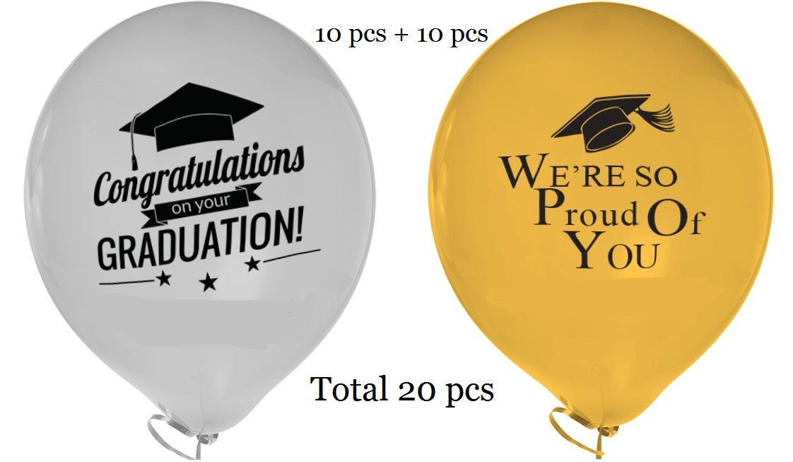 Graduation Party Balloons We Are So Proud Of You And Congratulation Occasions Mall