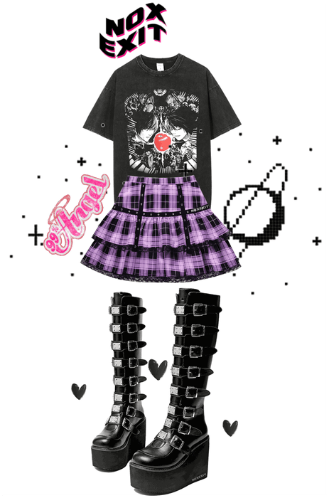 BUY EMO SCENE CORE MYSPACE SKIRT GOTH LACE CUTE KAWAII JAPANESE BABY OUTFITS