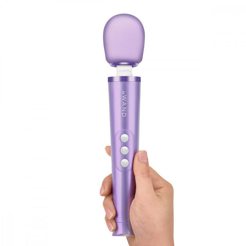 Le Wand Petite Massage Vibrator in Violet