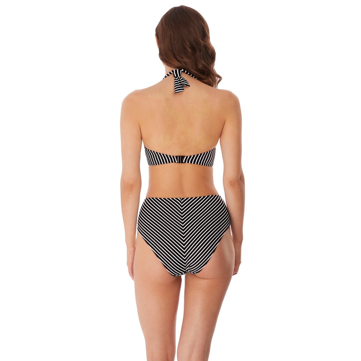 Wild Sun Twist Front Bandeau Bikini Swim Top Tropical Punch- AS2881 – Bravo  Bra Boutique