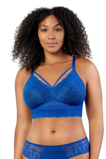 GRGL bras for women， Luvlette Basic Longline Bra Top (Color : Royal Blue,  Size : M) : Buy Online at Best Price in KSA - Souq is now : Fashion