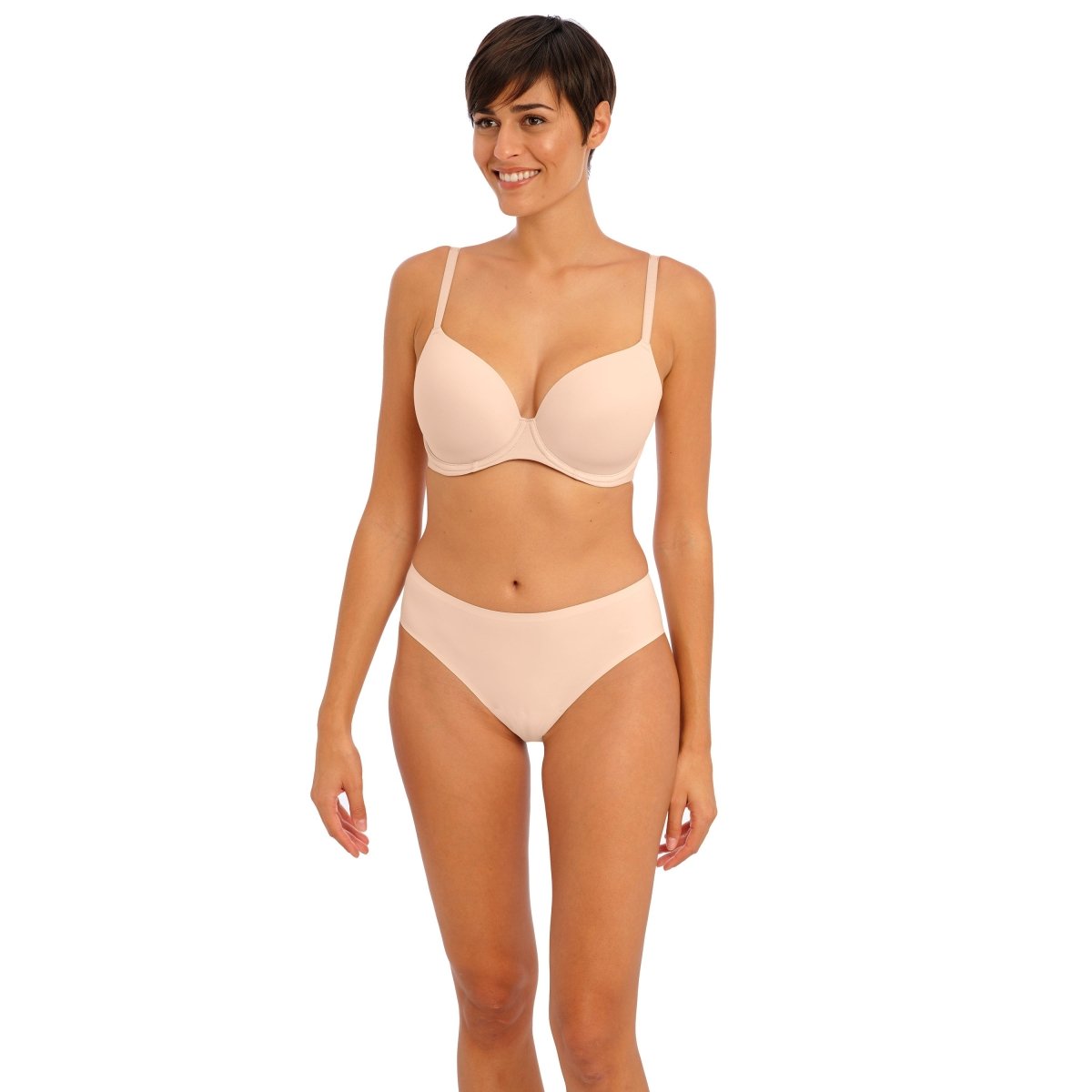 Fantasie Smoothing Moulded T-Shirt Bra - Nude