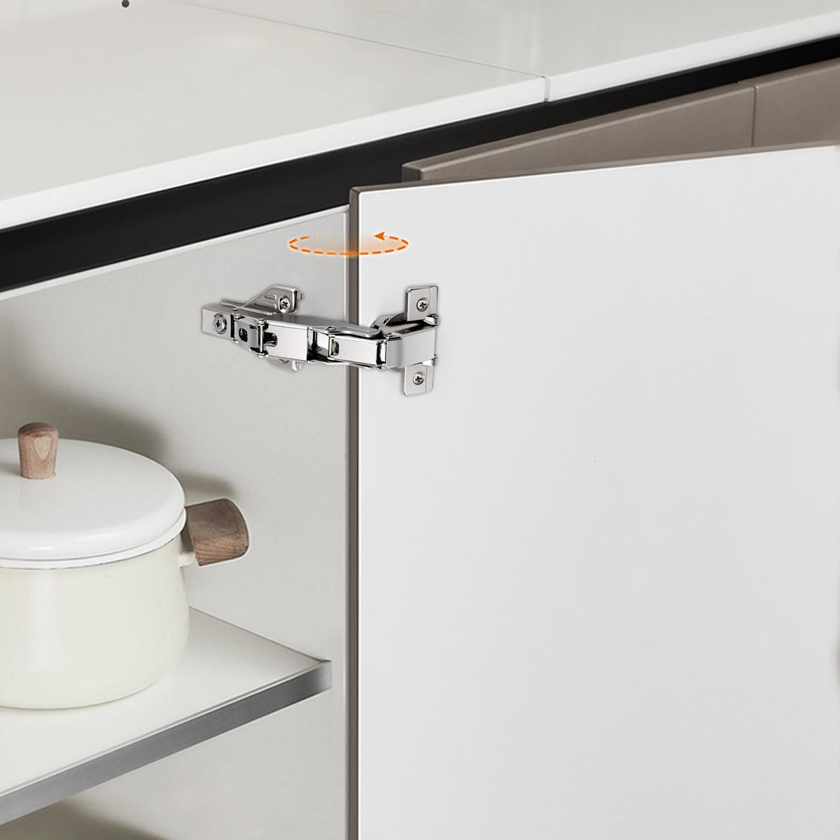 Door Cupboards Hinge Full Overlay 105° Soft Adjustable for Furniture  Kitchen Cabinet - LIVINGbasics®