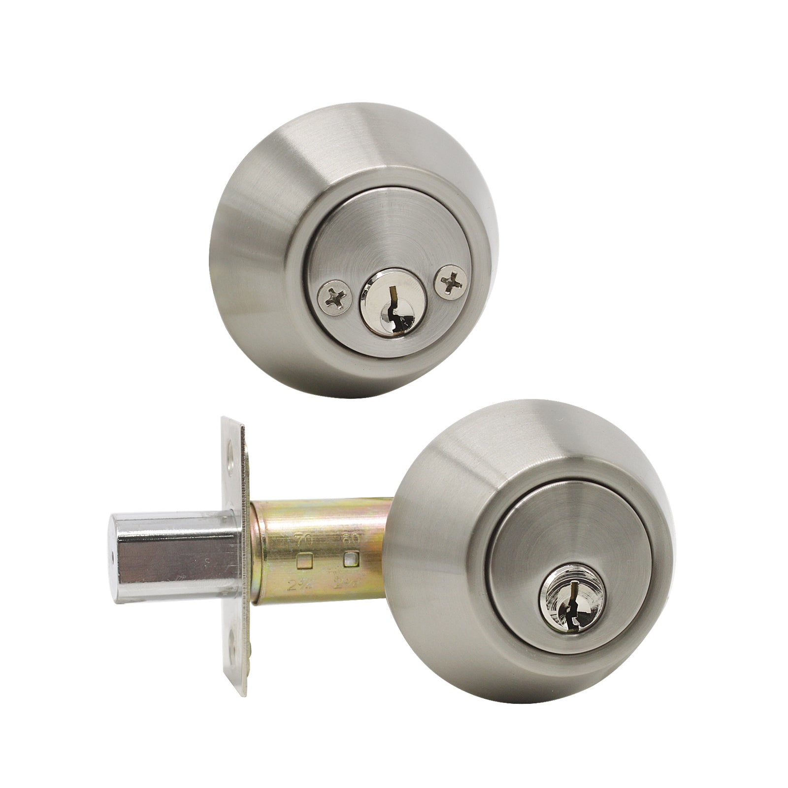 Double Cylinder Deadbolts With Key On Both Side Keyed Entry Door Lock   DoublecylinderdeadboltlockDL102SNDB 4 1600x1600 