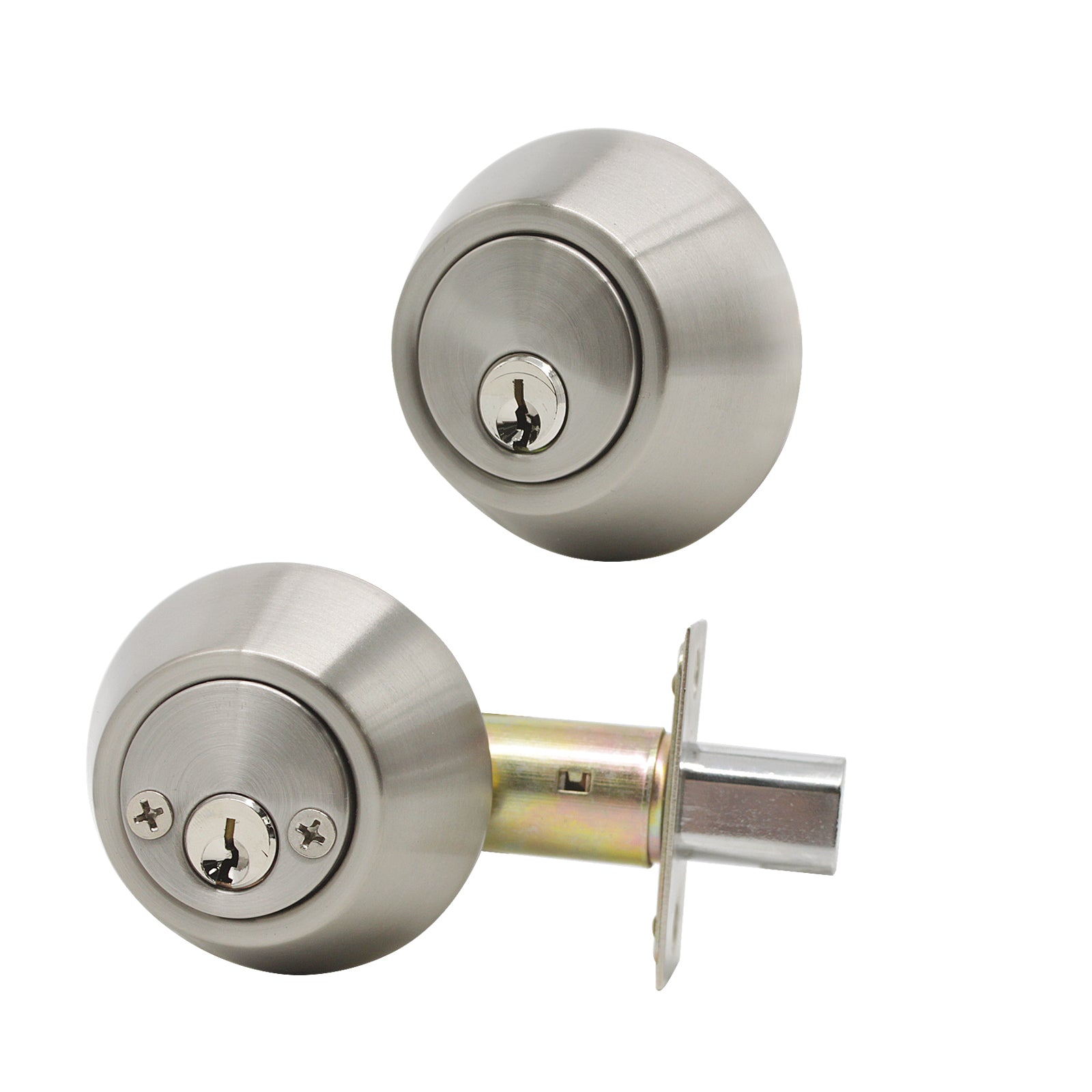 door lock set with deadbolt