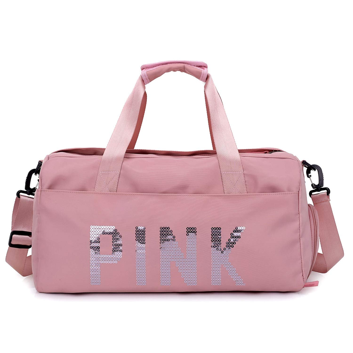 duffel bag pink