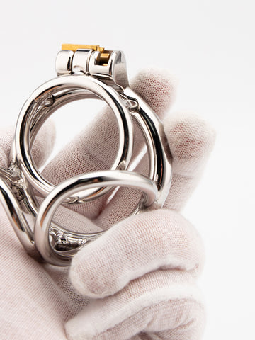 Chastity Training ring with Balls Support