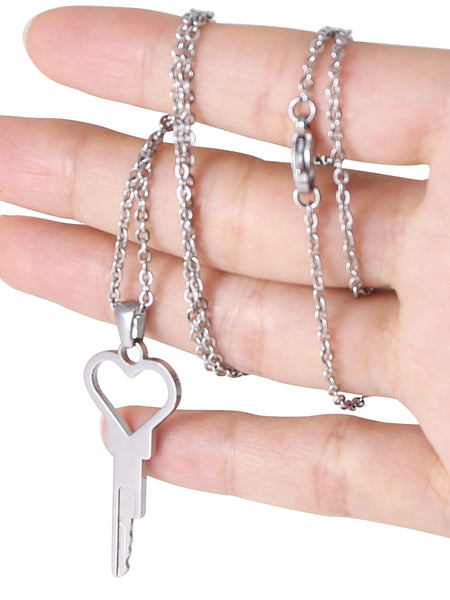 Heart shaped chastity key