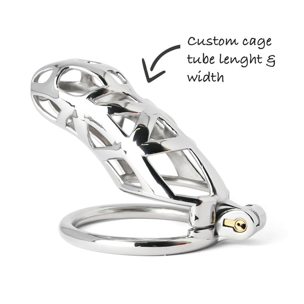 custom size chastity