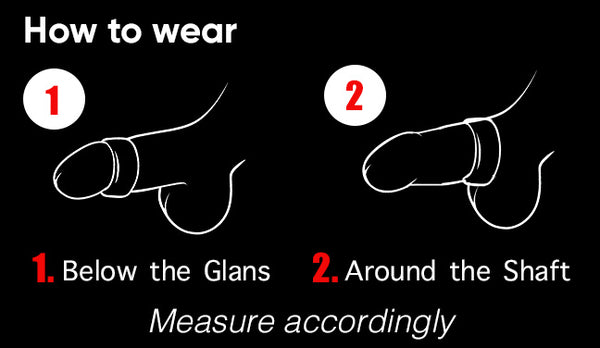 How to wear a Glans Ring