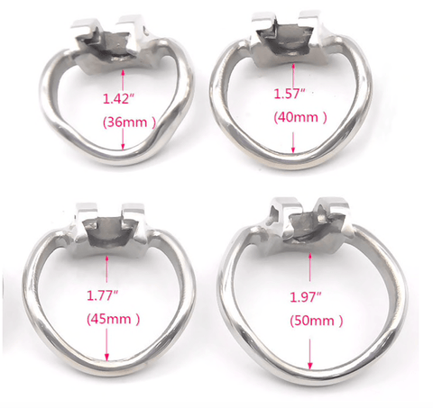 Chastity ring dimensions HTV3 spare ring