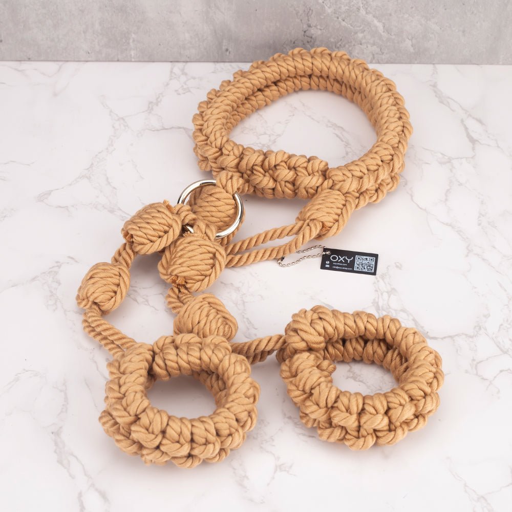 Need a little bite? Try our Bondage Rope Mouth Gag! - Oxy-shop