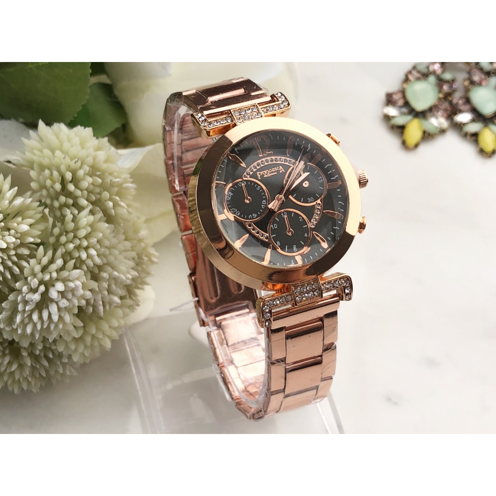 Ceas rose gold Francesca di Geneva C16