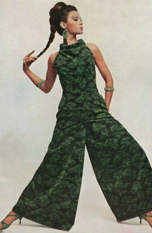 Jumpsuit Inspiration 1964 Vogue September 1964 Model Isabella Albonico