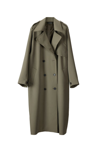 KNUEFERMANN THE TRENCH COAT OLIVE Green -02