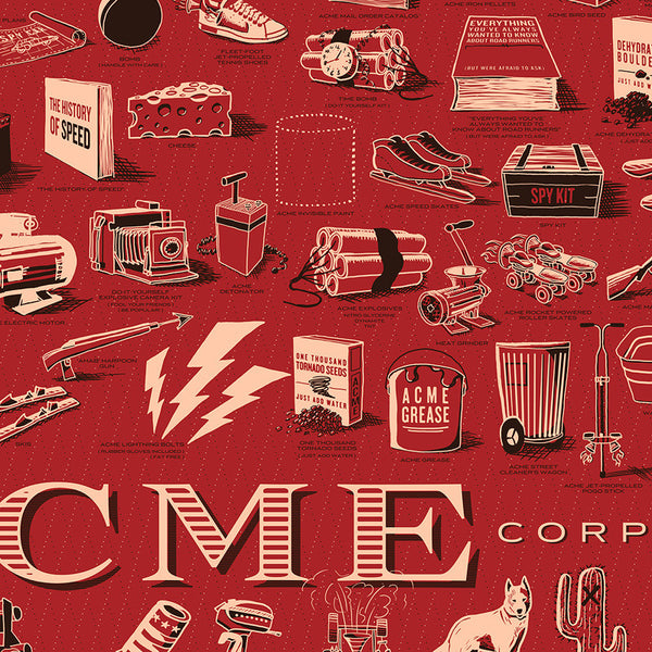 ACME Corporation Poster | Close-up detail