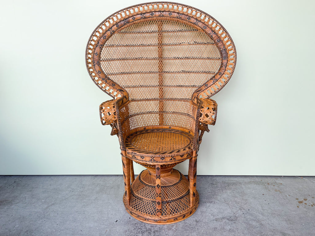 cane fan chair