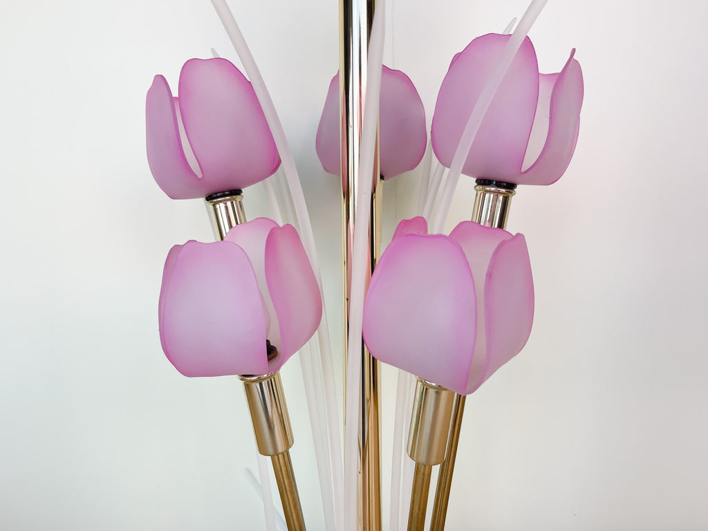 pink tulip lamp