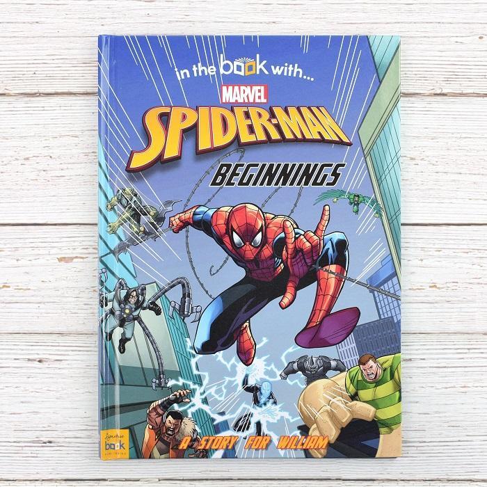 Personalised Marvel's Spiderman Beginnings Book 