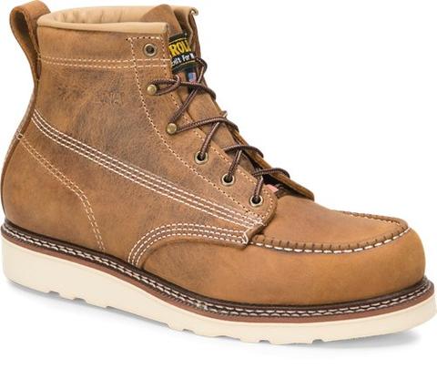 carolina wedge sole work boots