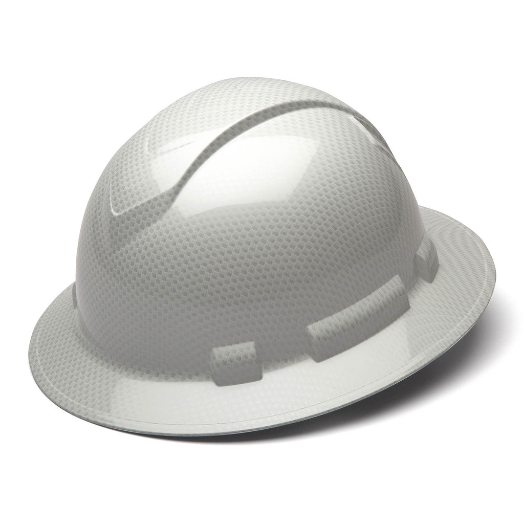 Download Pyramex Glossy Graphite Full Brim Hard Hat | Ironworkergear