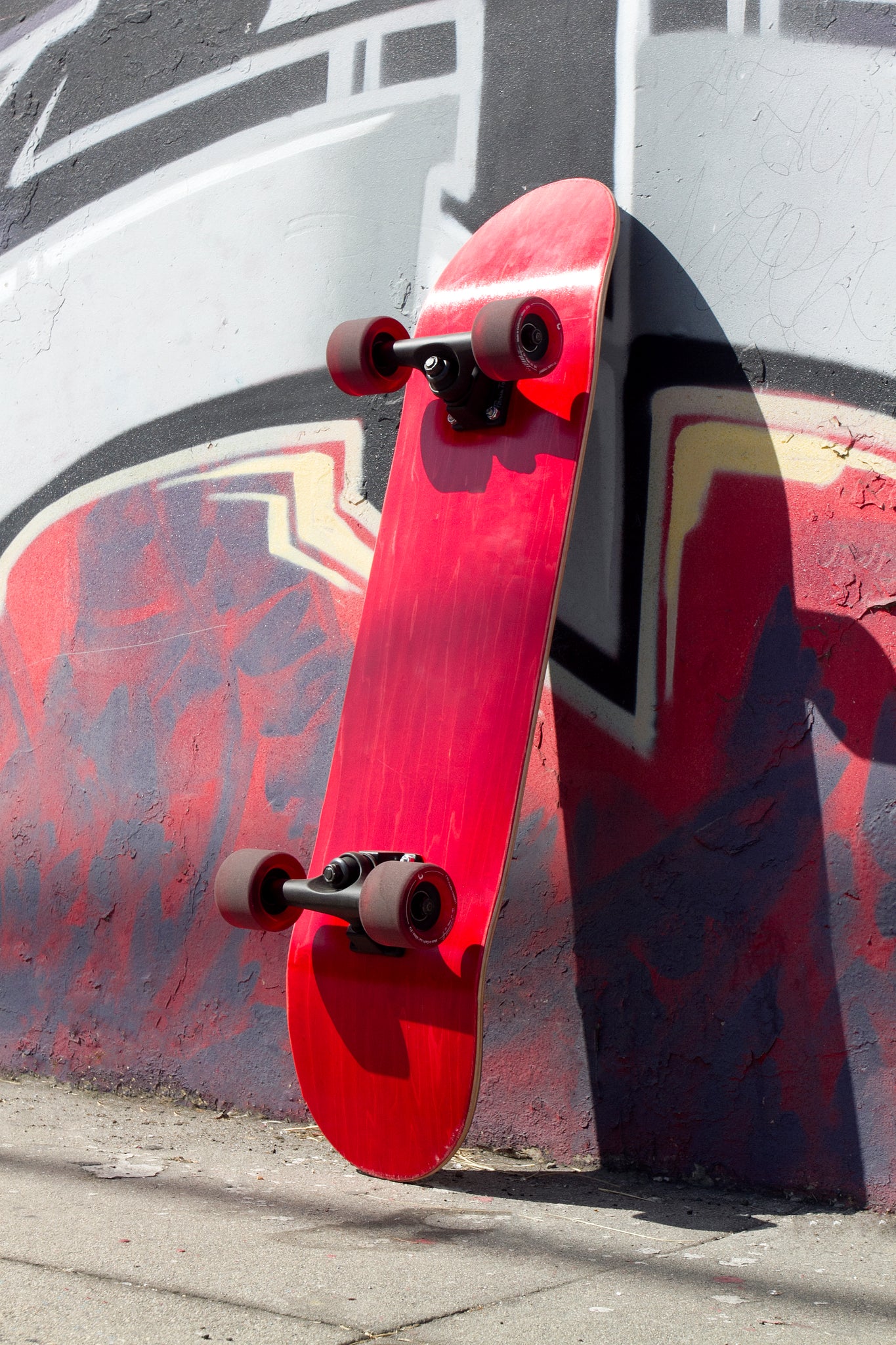 Stoked Ride Shop Complete in Red Stain - Closeup