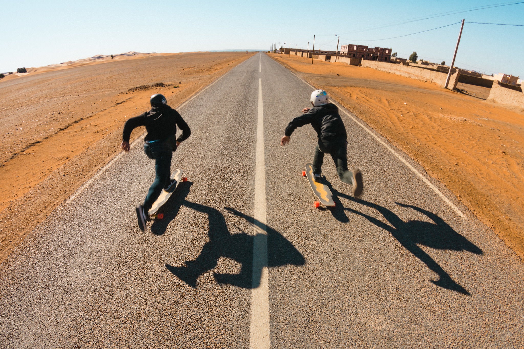 Longboards are primarily for transportation.