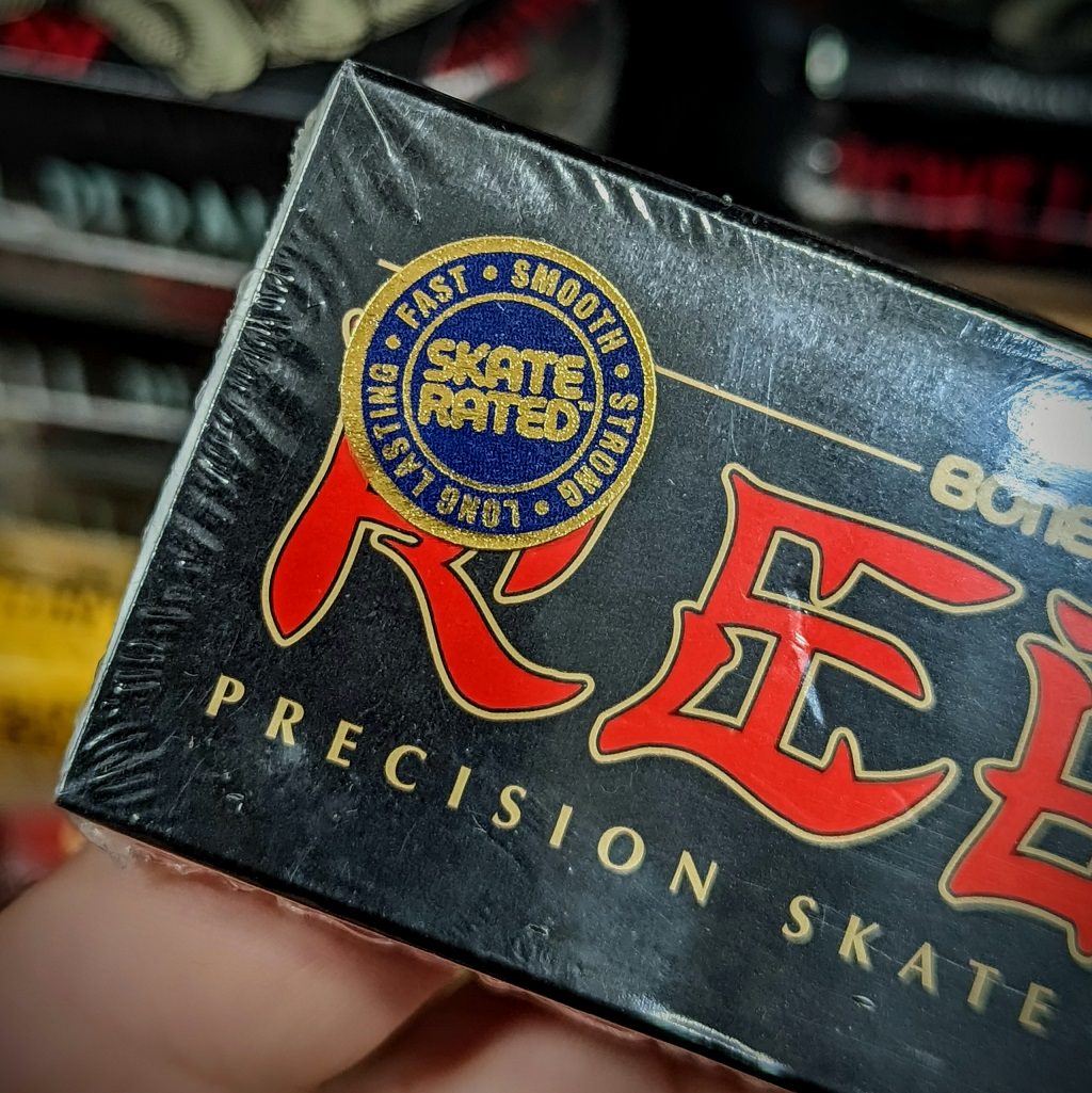 Bones Reds Bearings are famously "Skate Rated"