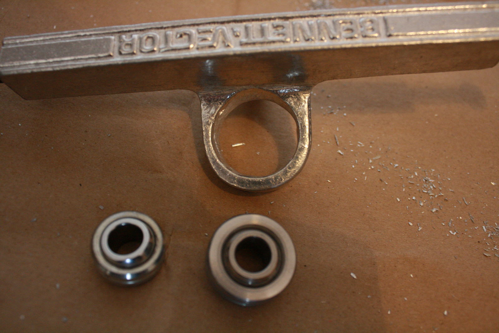 Carved Out Bennett Bushing Seat with Spherical Bearings