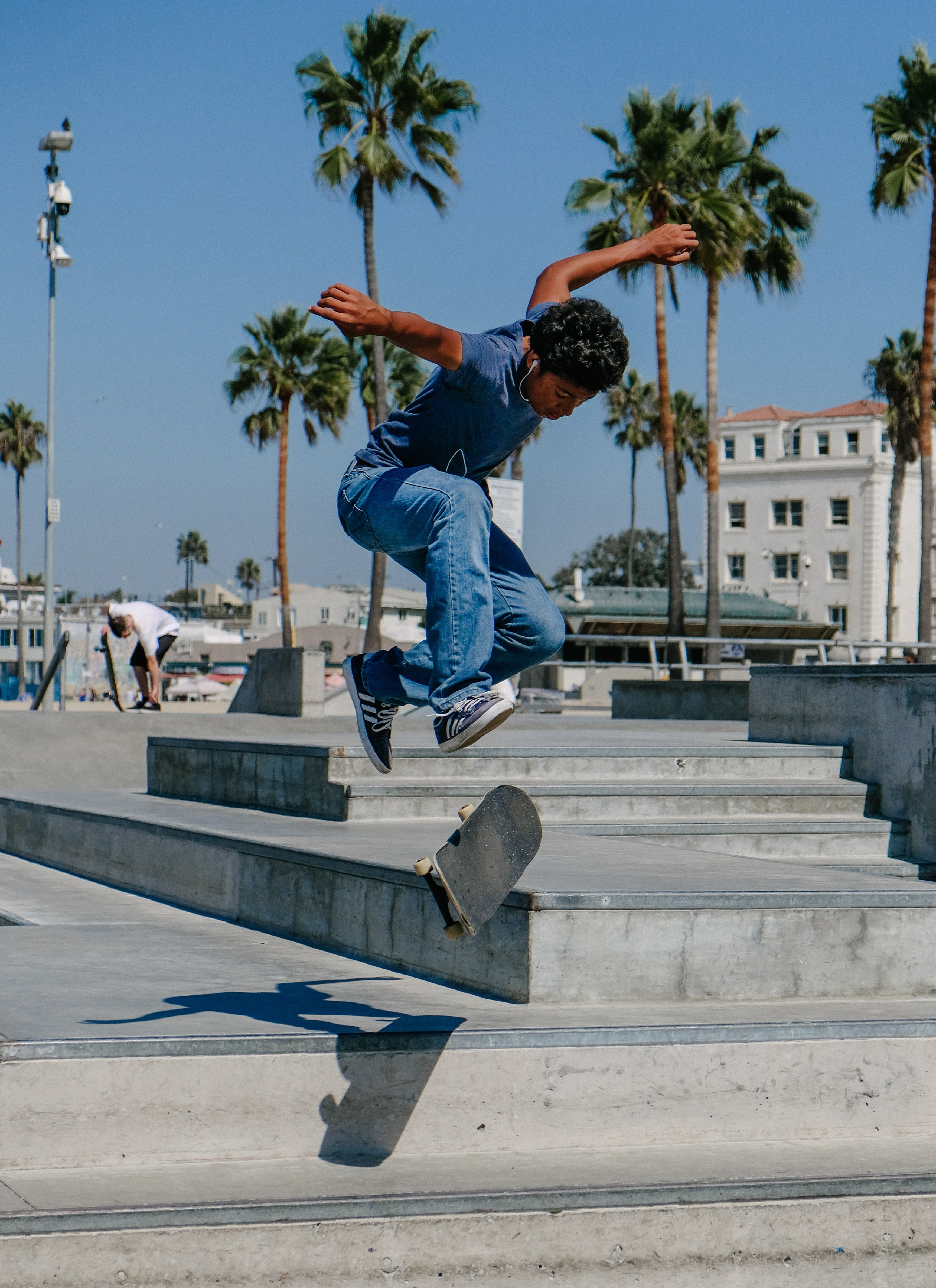 Kickflip On Stairs