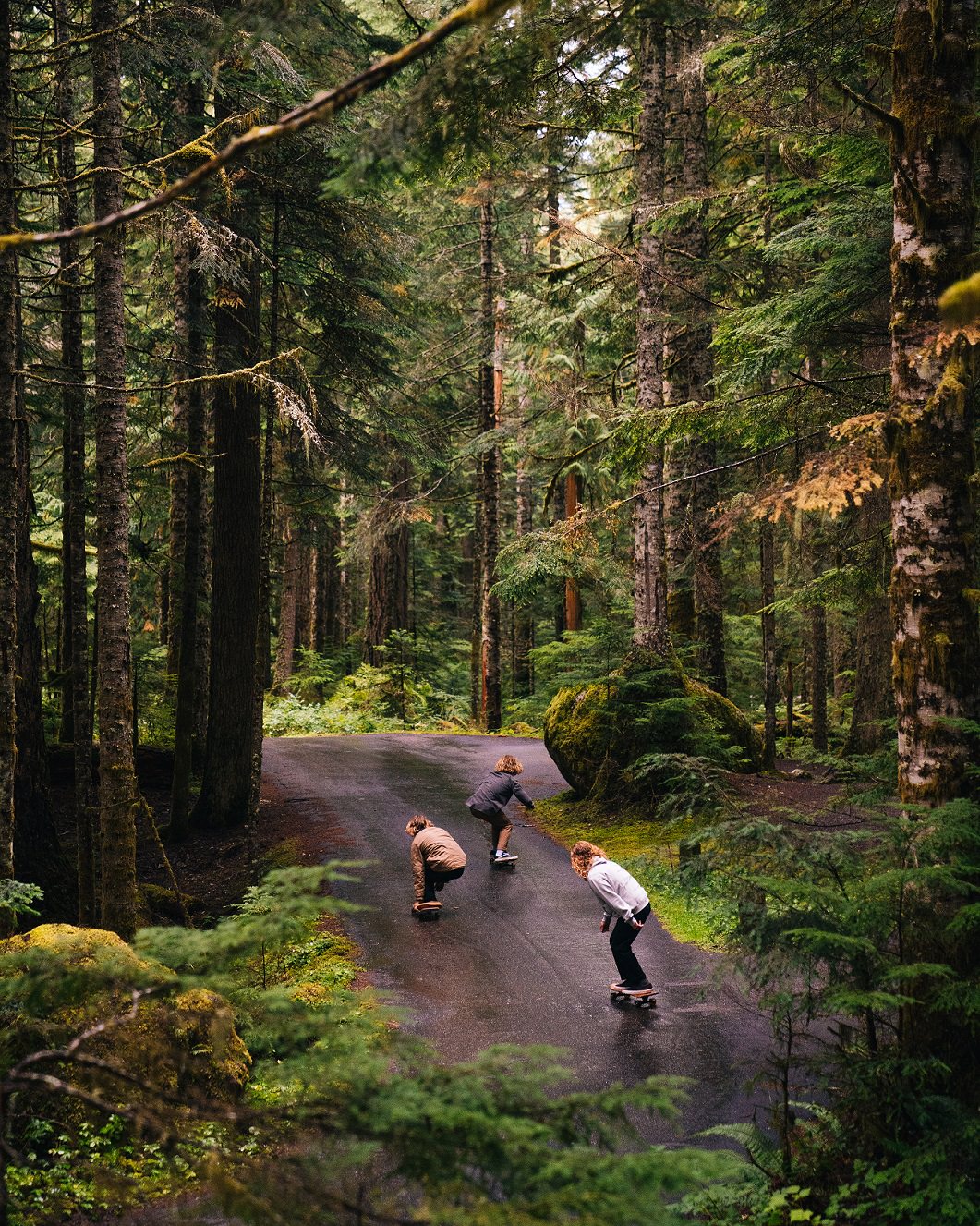 Arbor Skateboards in the Rain by @mattrfoley