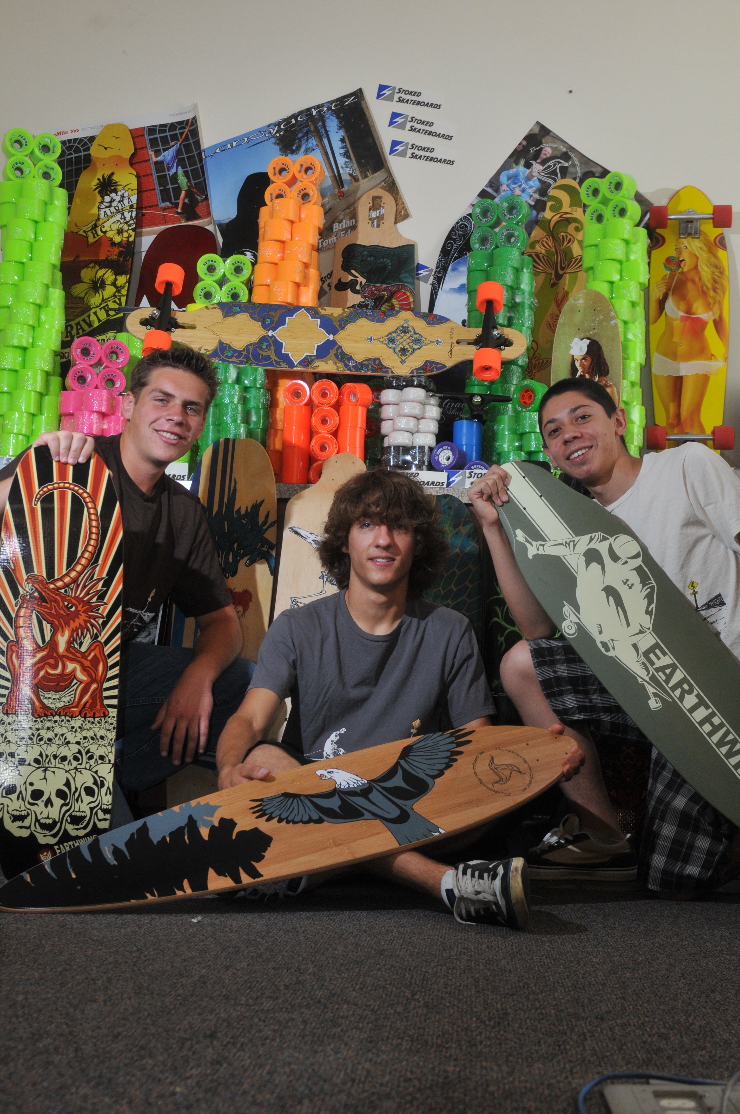 Stoked Ride Shop Founding Trio