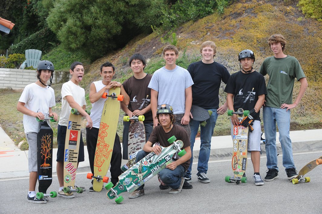 Group of friends together for the Stoked Biz Kids
