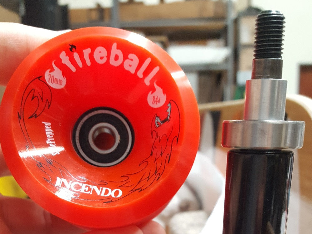 First Bearing Install in Fireball Longboard Wheel