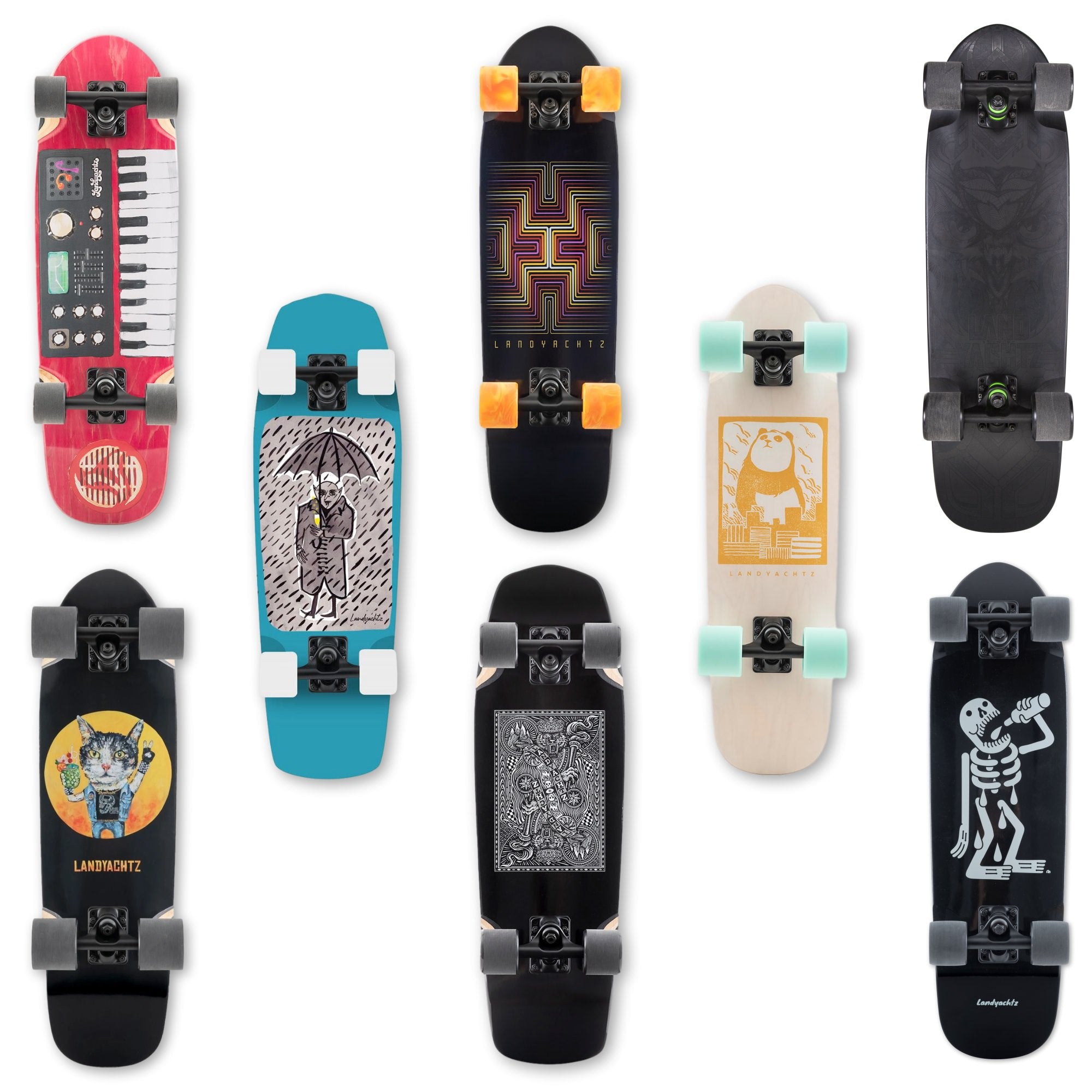 The Landyachtz Dinghy Skateboard Collection 2022