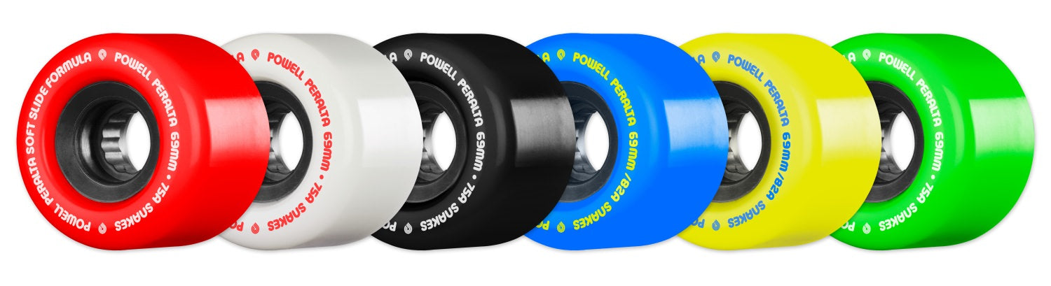 Powell Peralta Snakes Longboard Wheels 69mm - All Colors