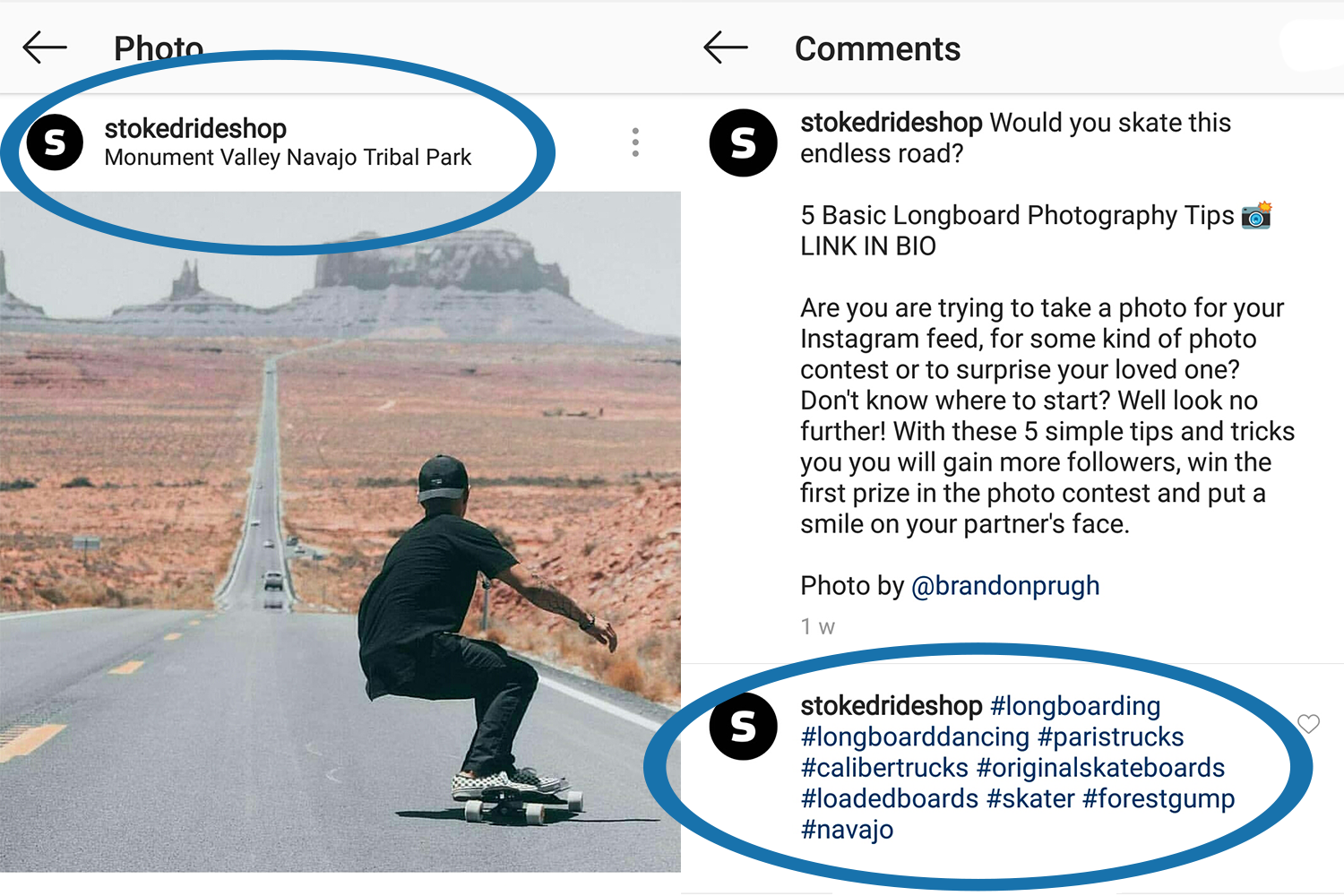 Hashtags and Geo Tags on Instagram - Longboard Tutorial Original Skateboards